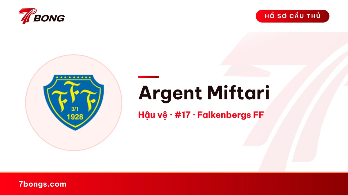 Argent  Miftari — Falkenbergs FF