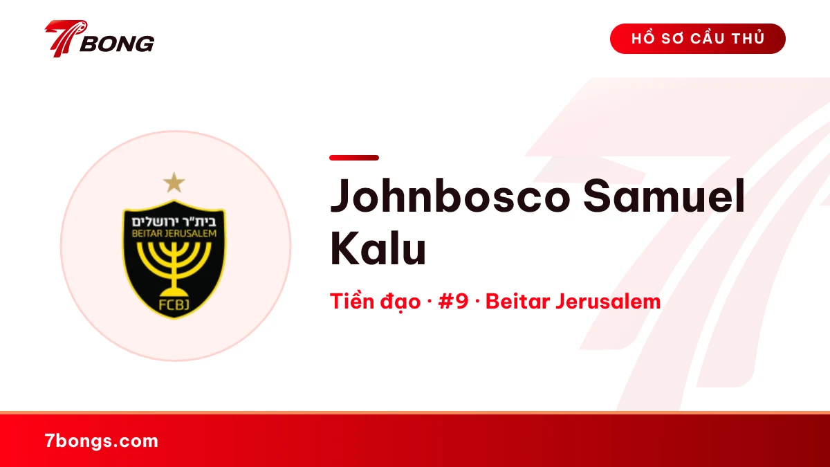 Johnbosco Samuel Kalu — Beitar Jerusalem