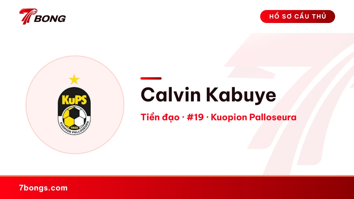 Calvin Kabuye — Kuopion Palloseura