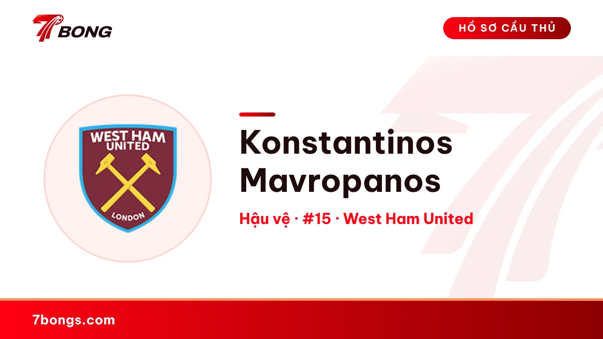 Konstantinos Mavropanos — West Ham United