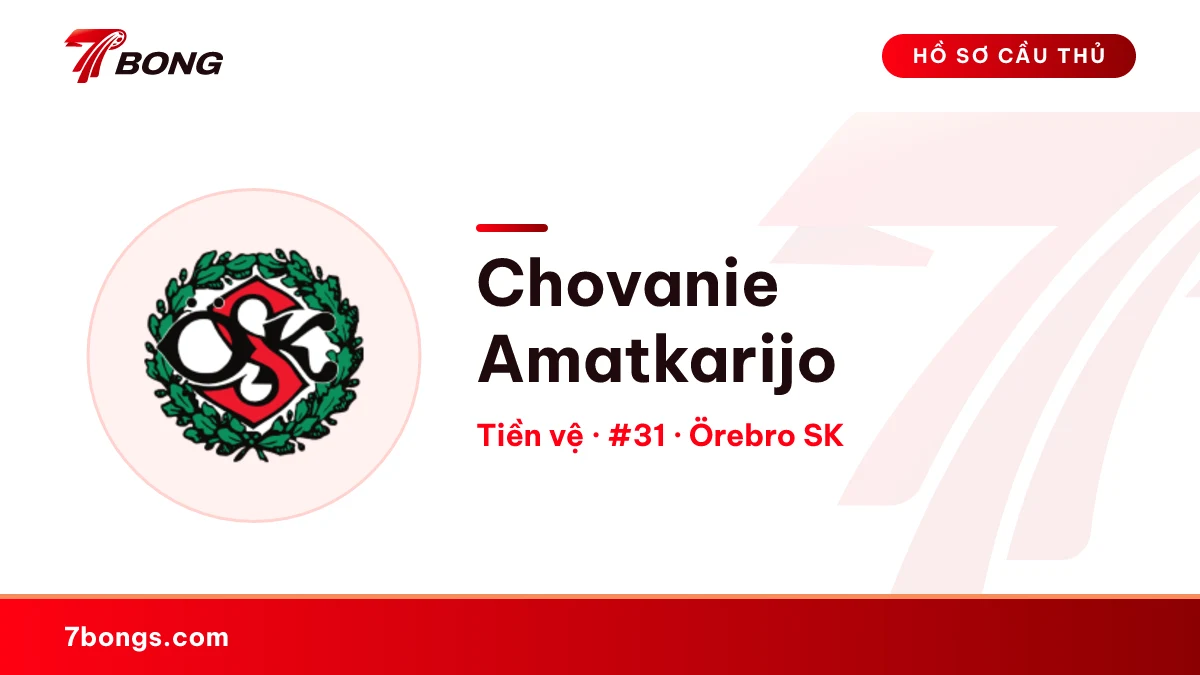 Chovanie Amatkarijo — Örebro SK
