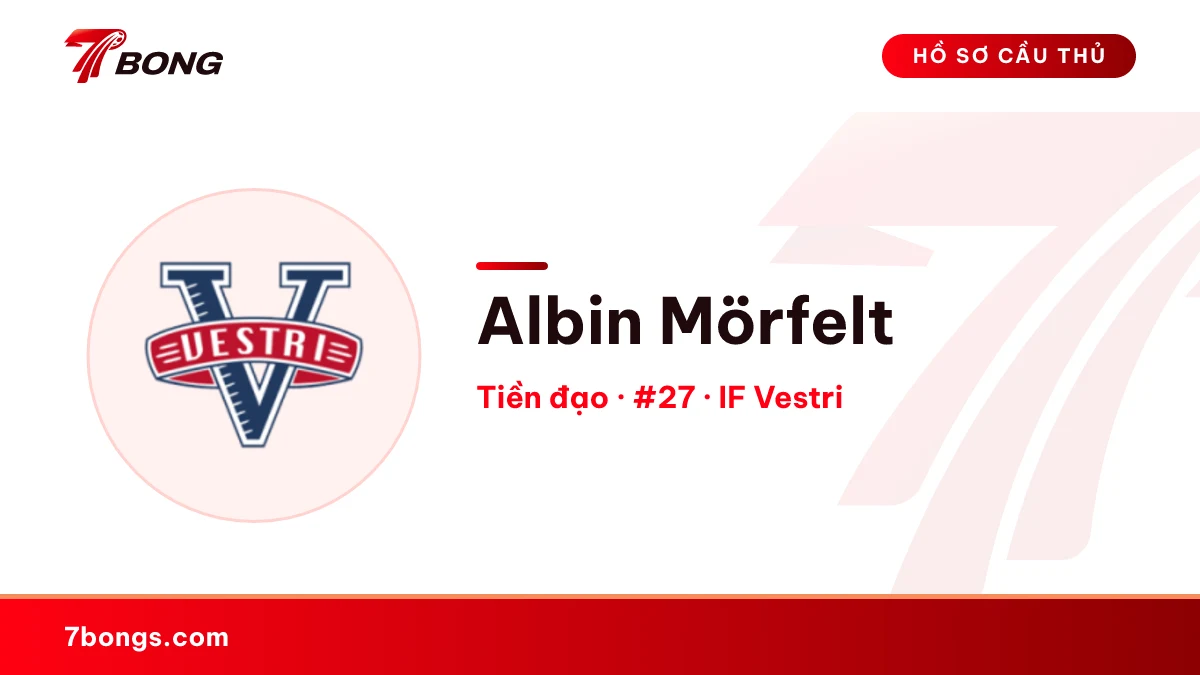 Albin Mörfelt — IF Vestri