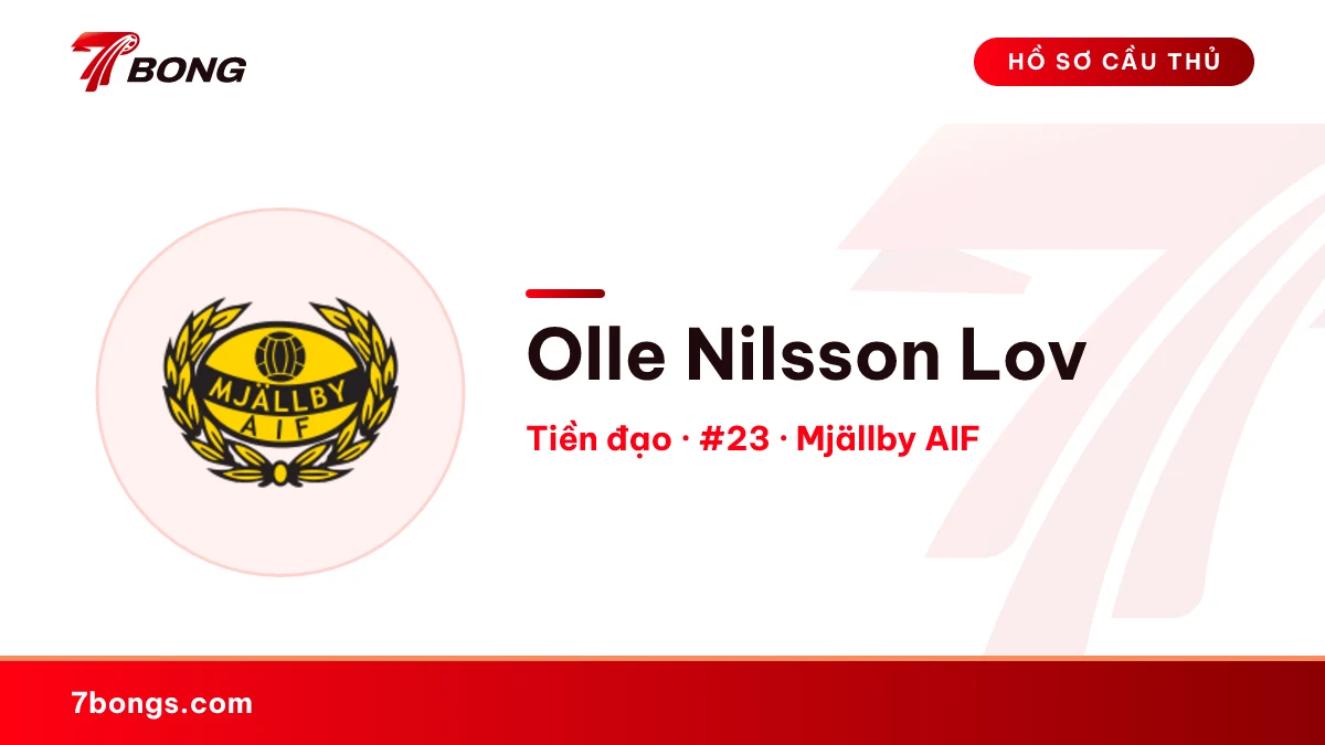 Olle Nilsson Lov — Mjällby AIF