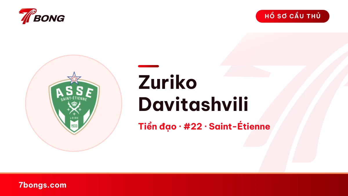 Zuriko Davitashvili — Saint-Étienne