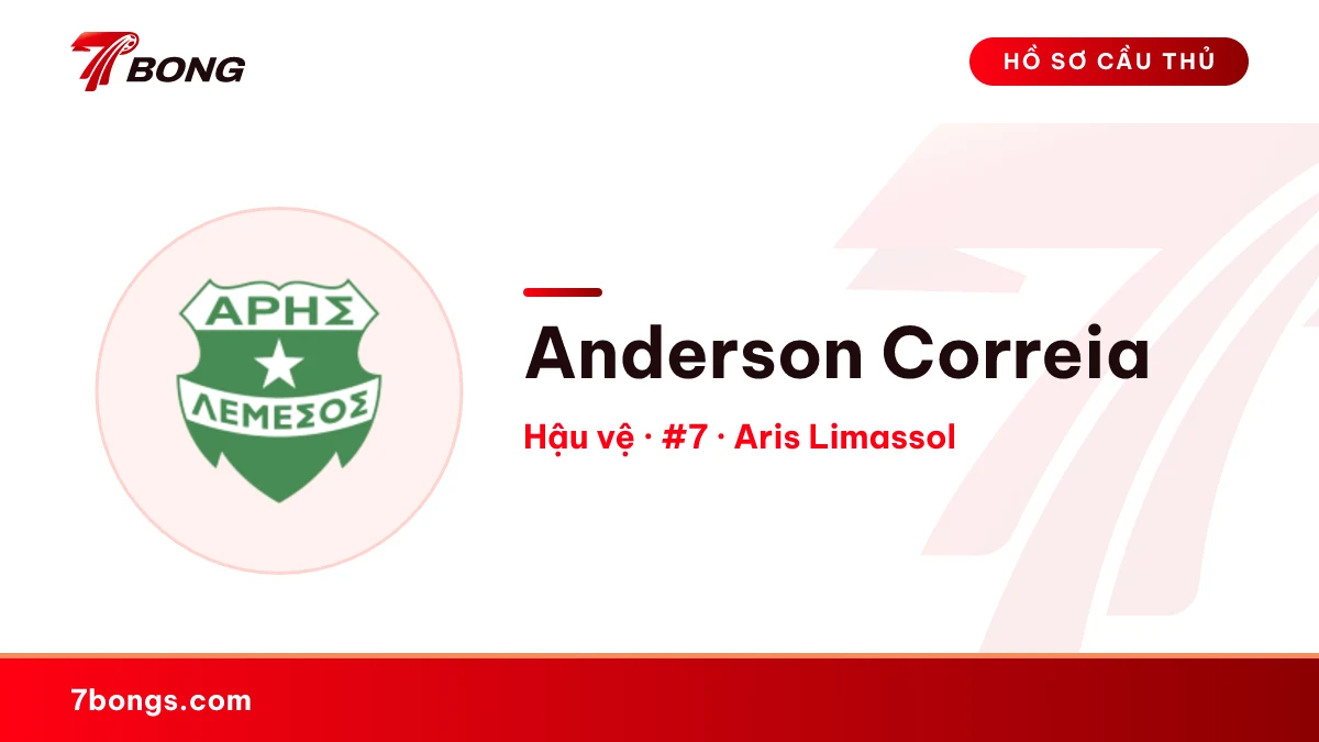 Anderson Correia — Aris Limassol