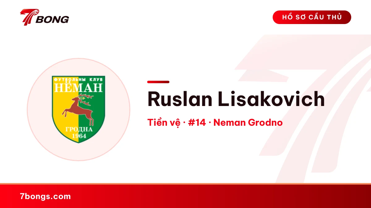Ruslan Lisakovich — Neman Grodno