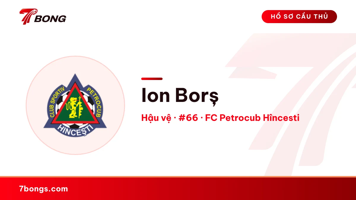 Ion Borș — FC Petrocub Hîncesti