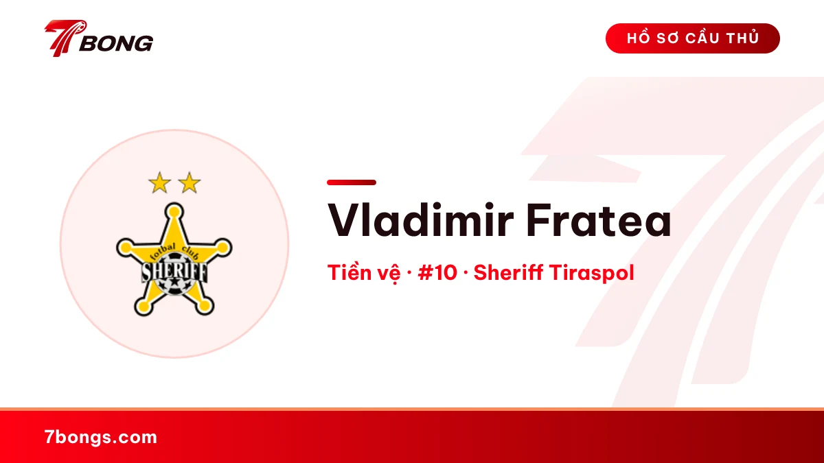 Vladimir Fratea — Sheriff Tiraspol