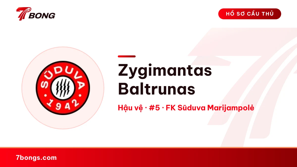 Zygimantas Baltrunas — FK Sūduva Marijampolė