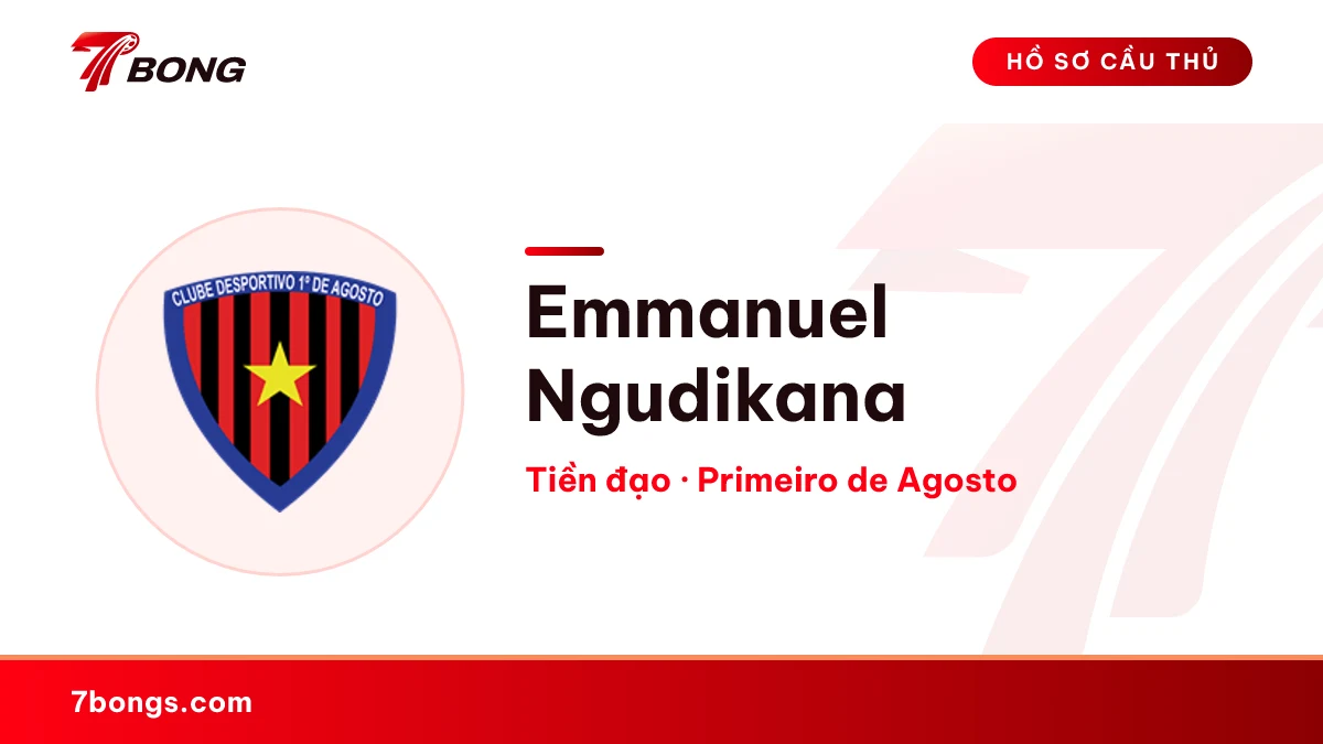 Emmanuel Ngudikana — Primeiro de Agosto