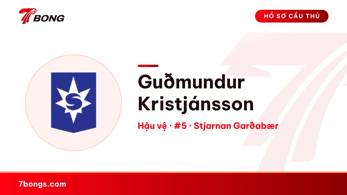 Guðmundur Kristjánsson — Stjarnan Garðabær