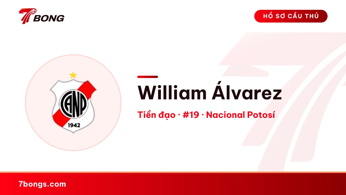 William Álvarez — Nacional Potosí