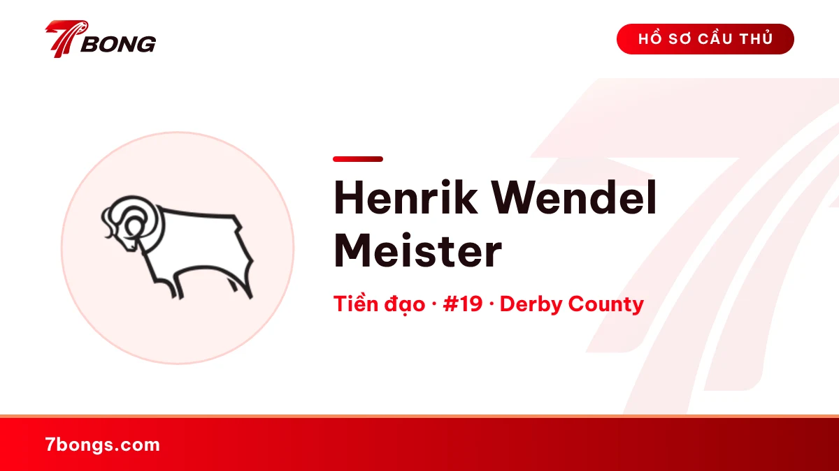 Henrik Wendel Meister — Derby County