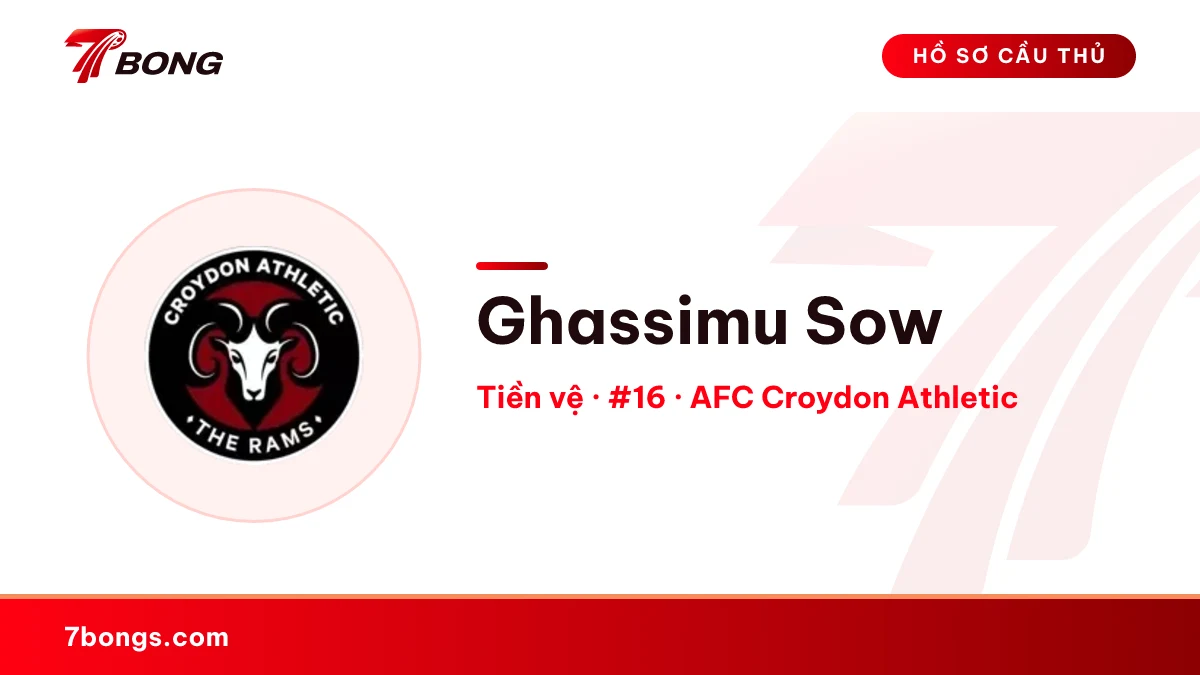 Ghassimu Sow — AFC Croydon Athletic
