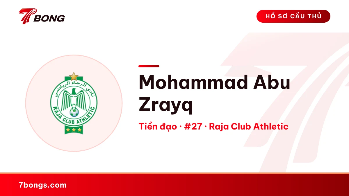 Mohammad Abu Zrayq — Raja Club Athletic