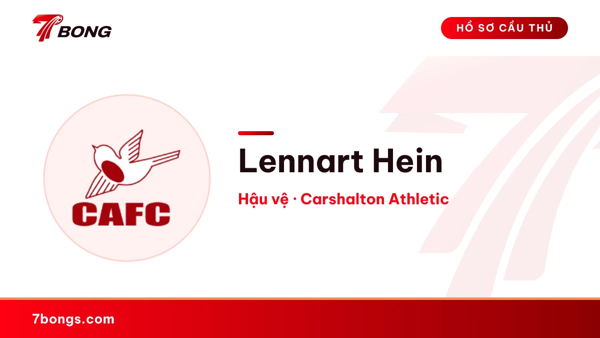 Lennart Hein — Carshalton Athletic