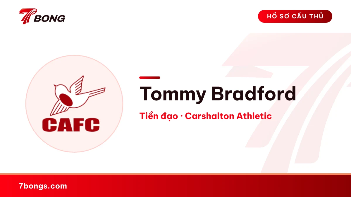 Tommy Bradford — Carshalton Athletic