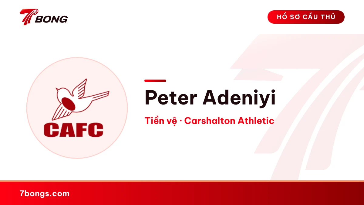 Peter Adeniyi — Carshalton Athletic