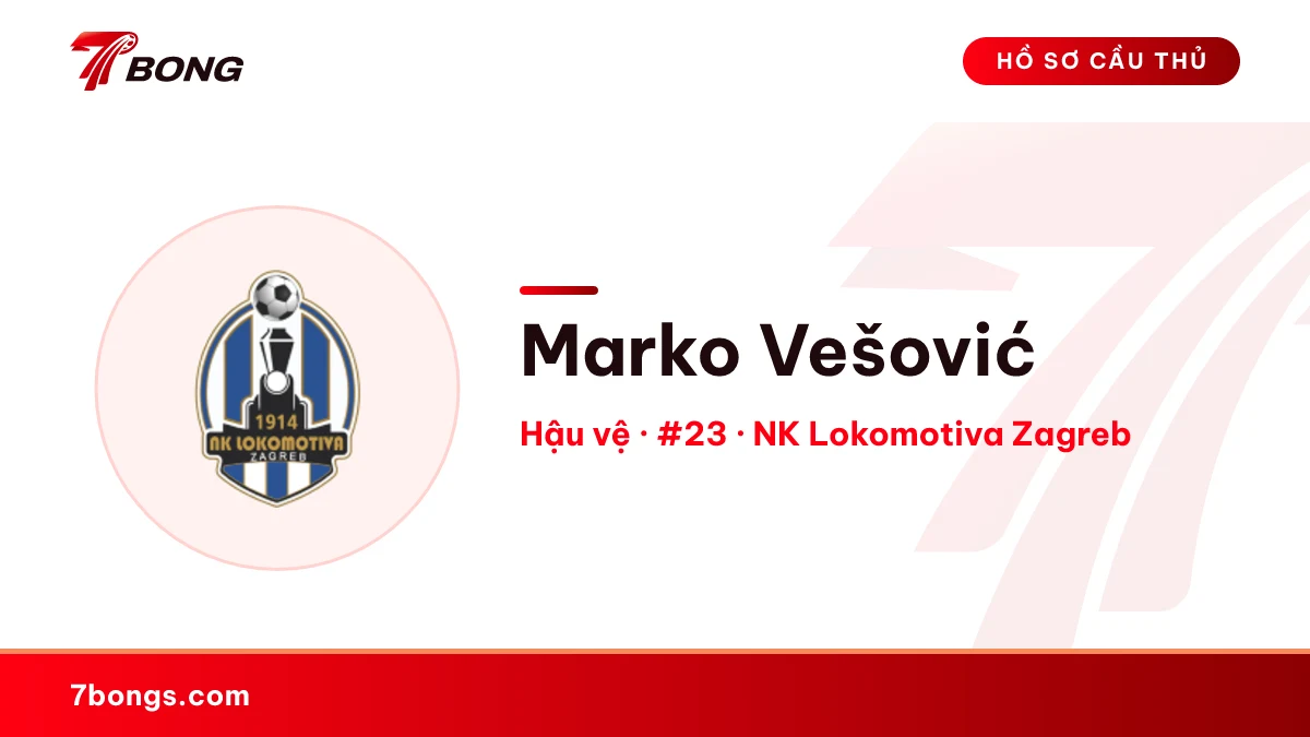 Marko Vešović — NK Lokomotiva Zagreb