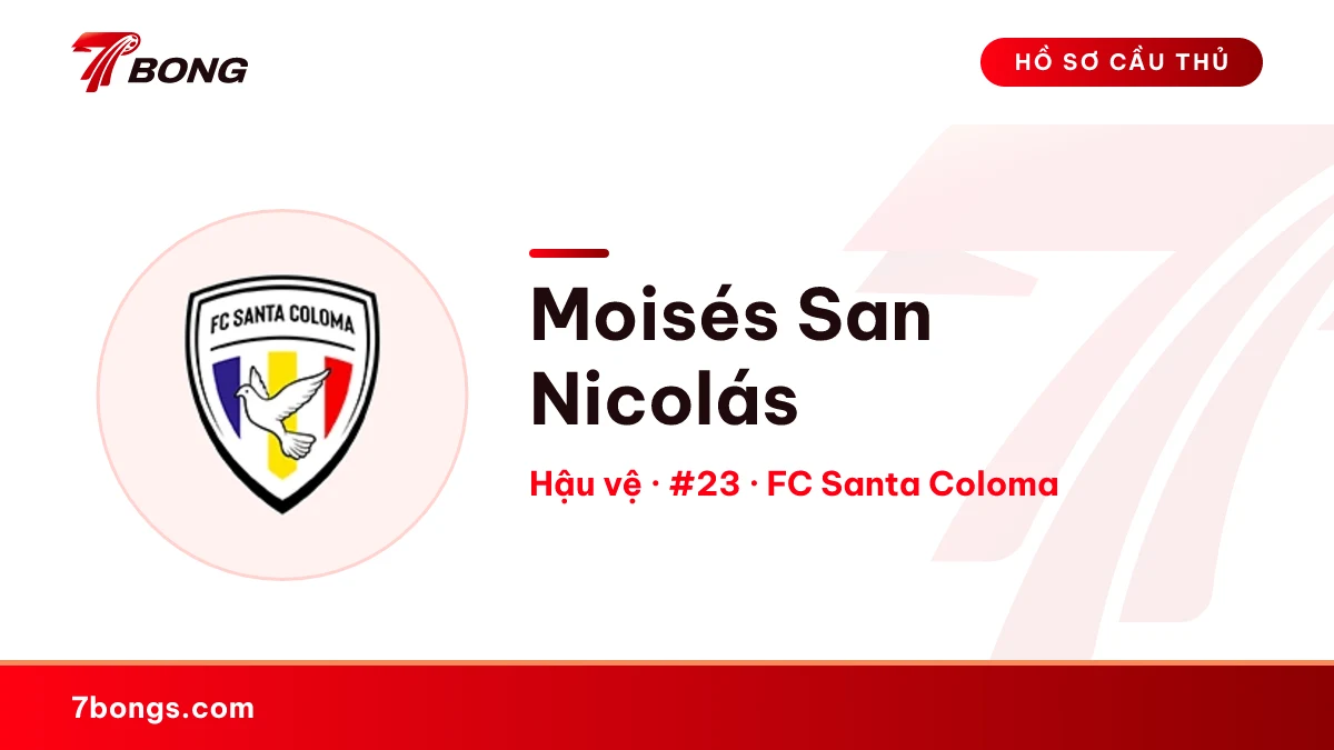 Moisés San Nicolás — FC Santa Coloma