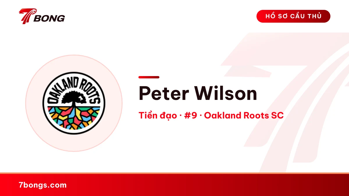 Peter Wilson — Oakland Roots SC