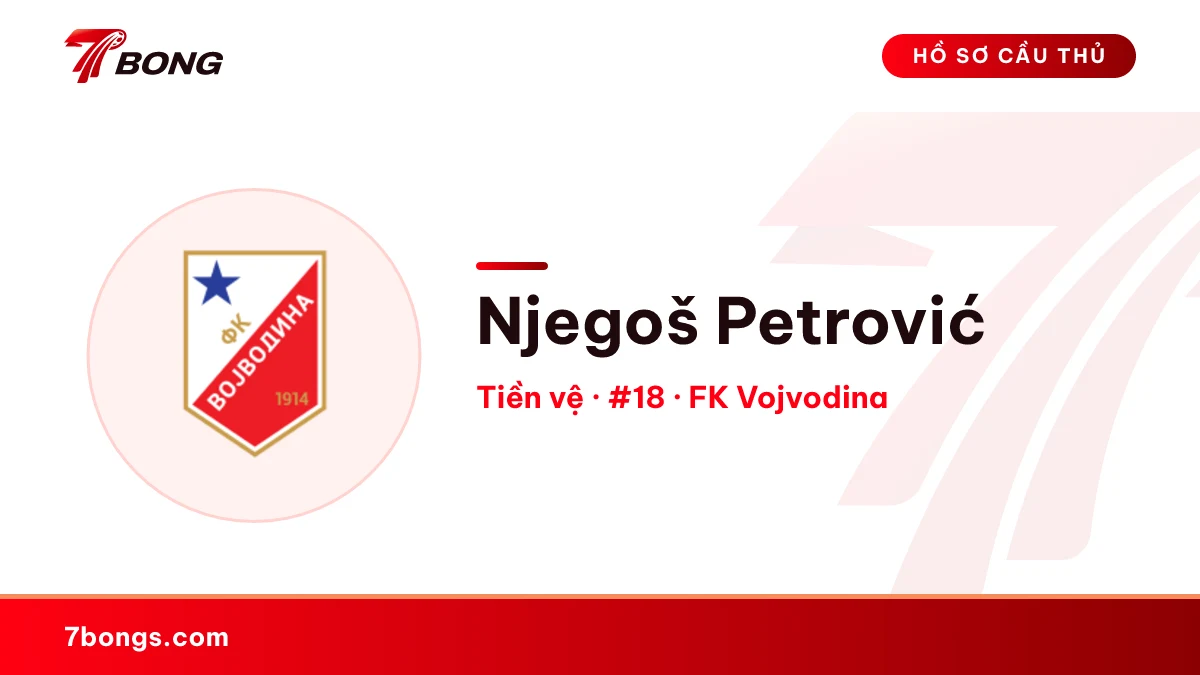 Njegoš Petrović — FK Vojvodina