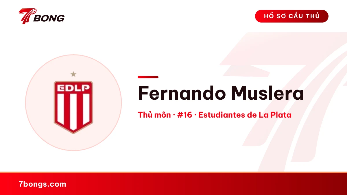 Fernando Muslera — Estudiantes de La Plata