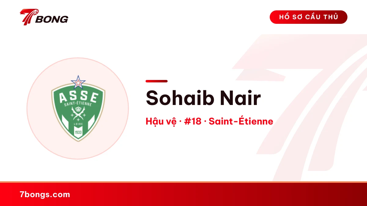 Sohaib Nair — Saint-Étienne