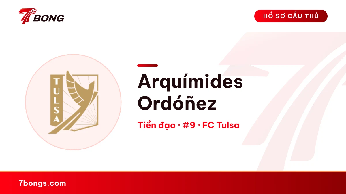 Arquímides Ordóñez — FC Tulsa