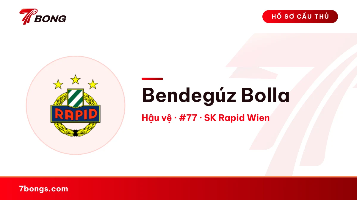 Bendegúz Bolla — SK Rapid Wien
