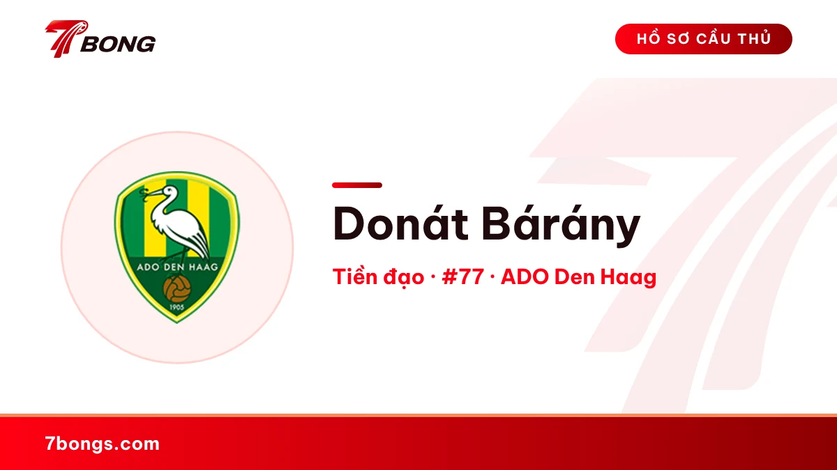 Donát Bárány — ADO Den Haag