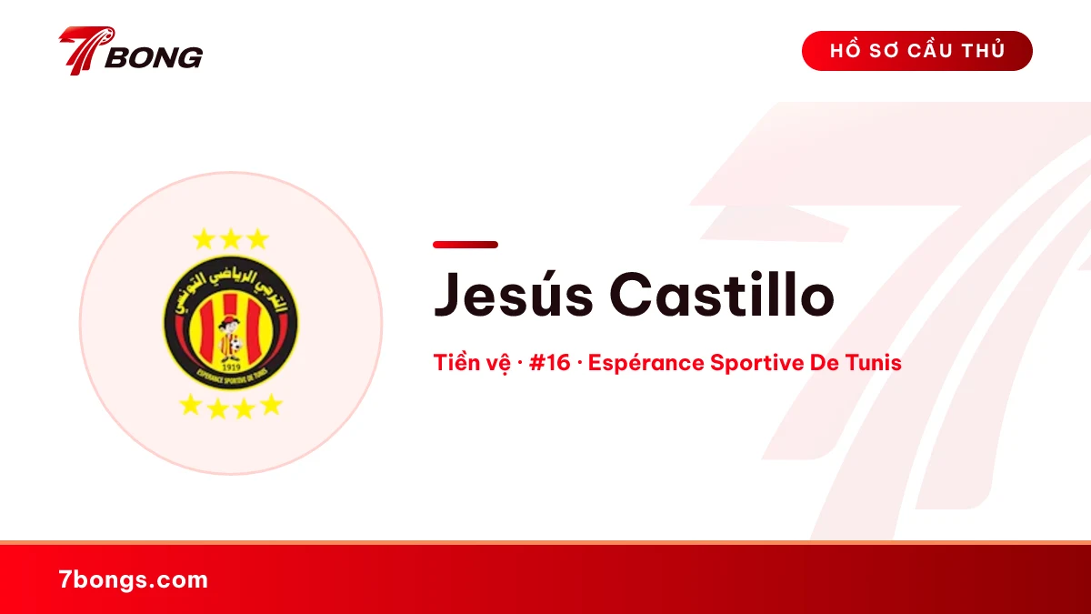 Jesús Castillo — Espérance Sportive De Tunis