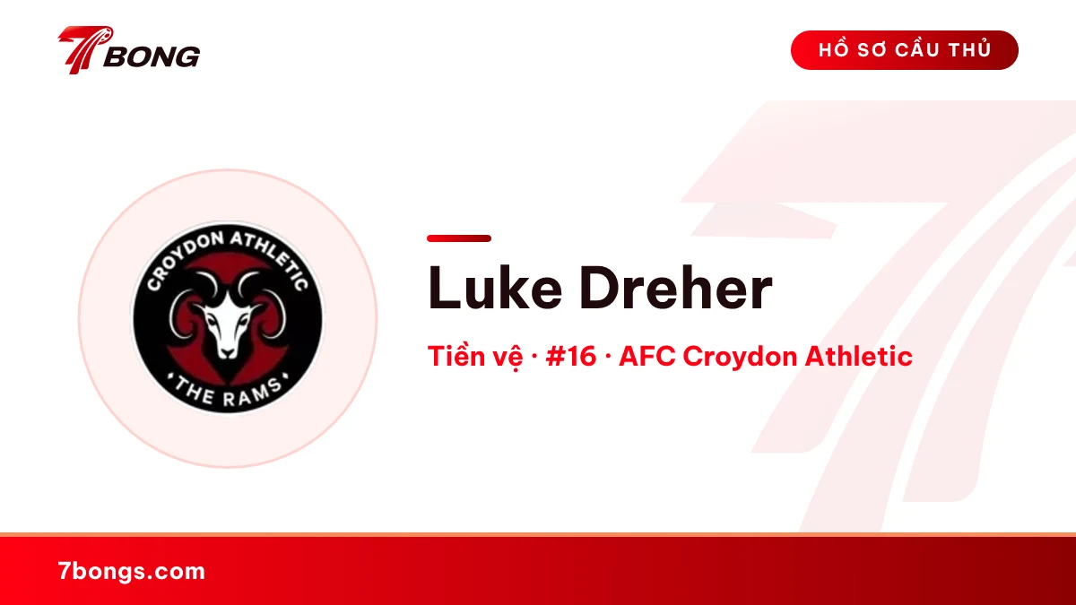 Luke Dreher — AFC Croydon Athletic