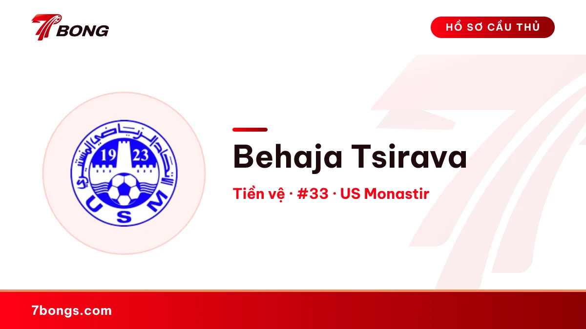 Behaja Tsirava — US Monastir