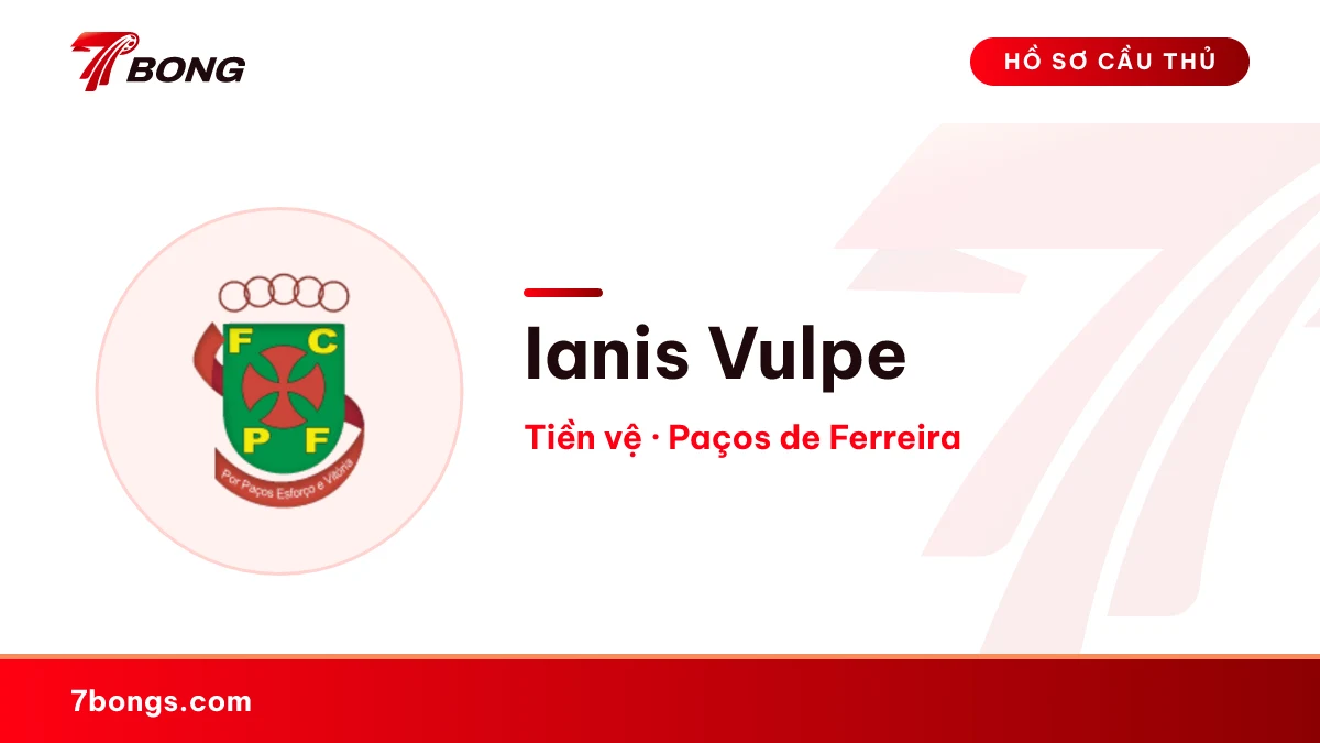Ianis Vulpe — Paços de Ferreira