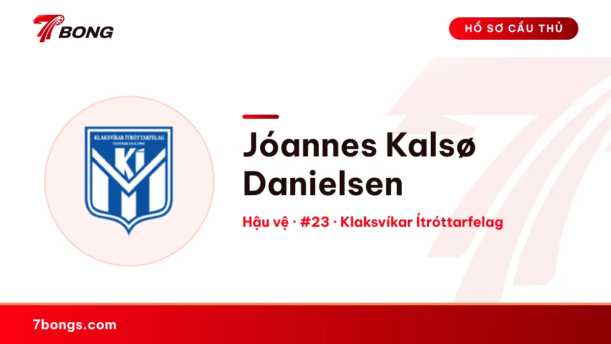 Jóannes Kalsø Danielsen — Klaksvíkar Ítróttarfelag