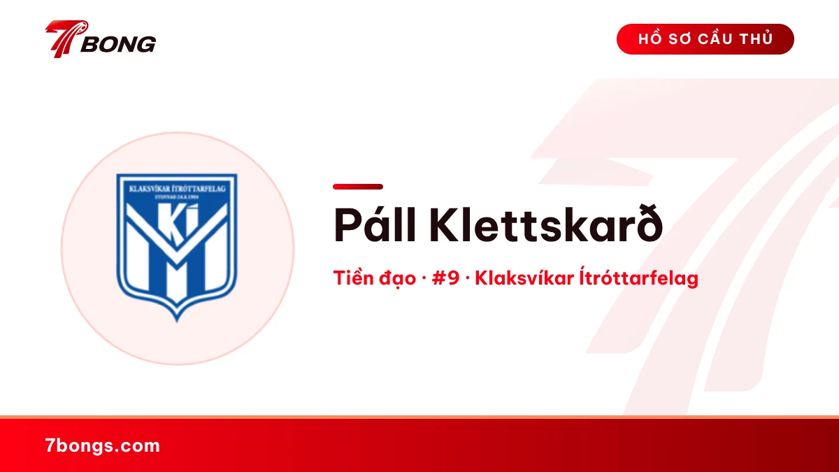 Páll Klettskarð — Klaksvíkar Ítróttarfelag