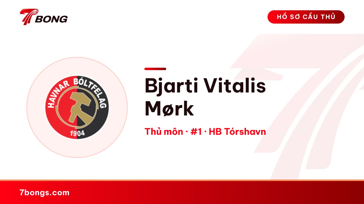 Bjarti Vitalis Mørk — HB Tórshavn