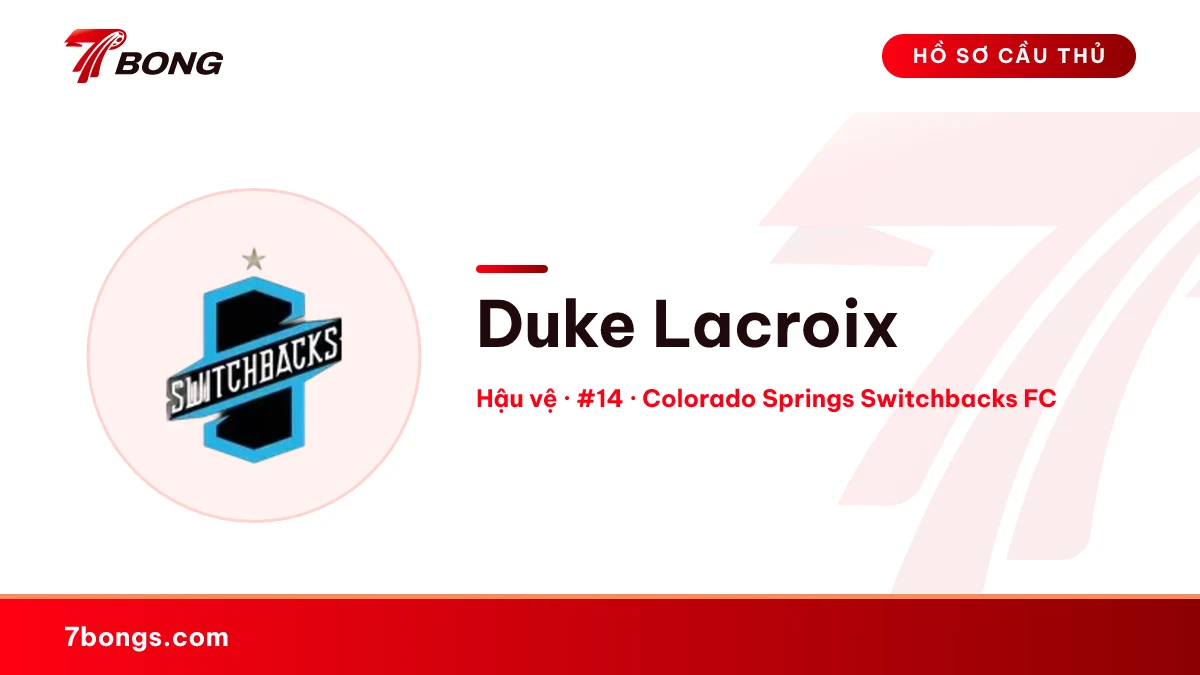 Duke Lacroix — Colorado Springs Switchbacks FC