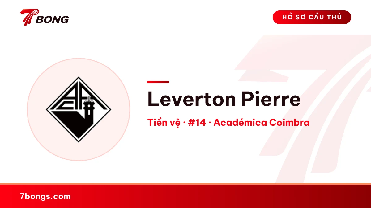 Leverton Pierre — Académica Coimbra