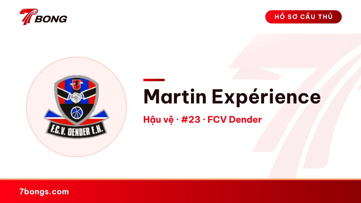 Martin Expérience — FCV Dender