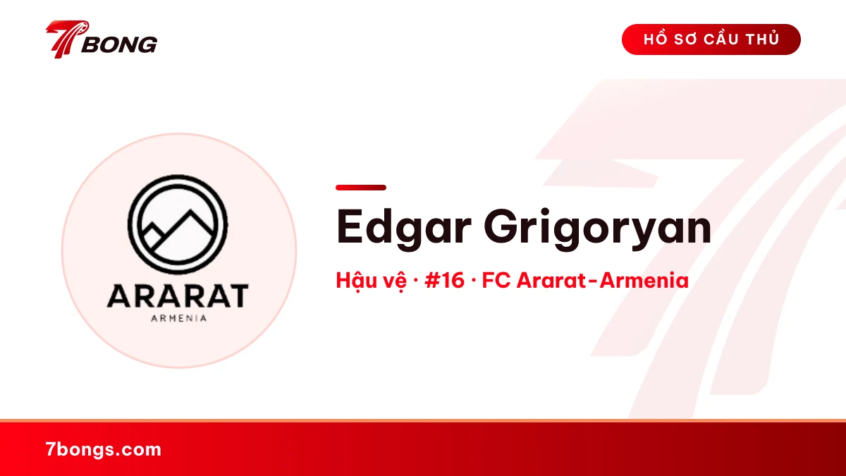 Edgar Grigoryan — FC Ararat-Armenia