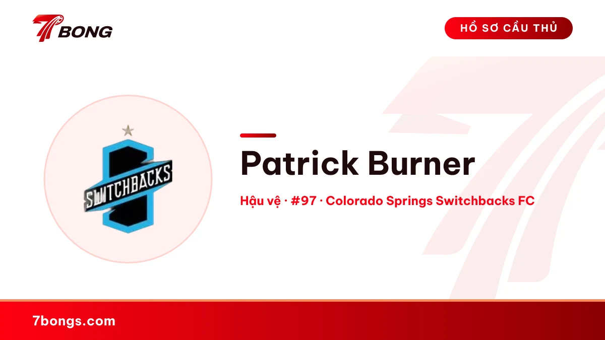 Patrick Burner — Colorado Springs Switchbacks FC