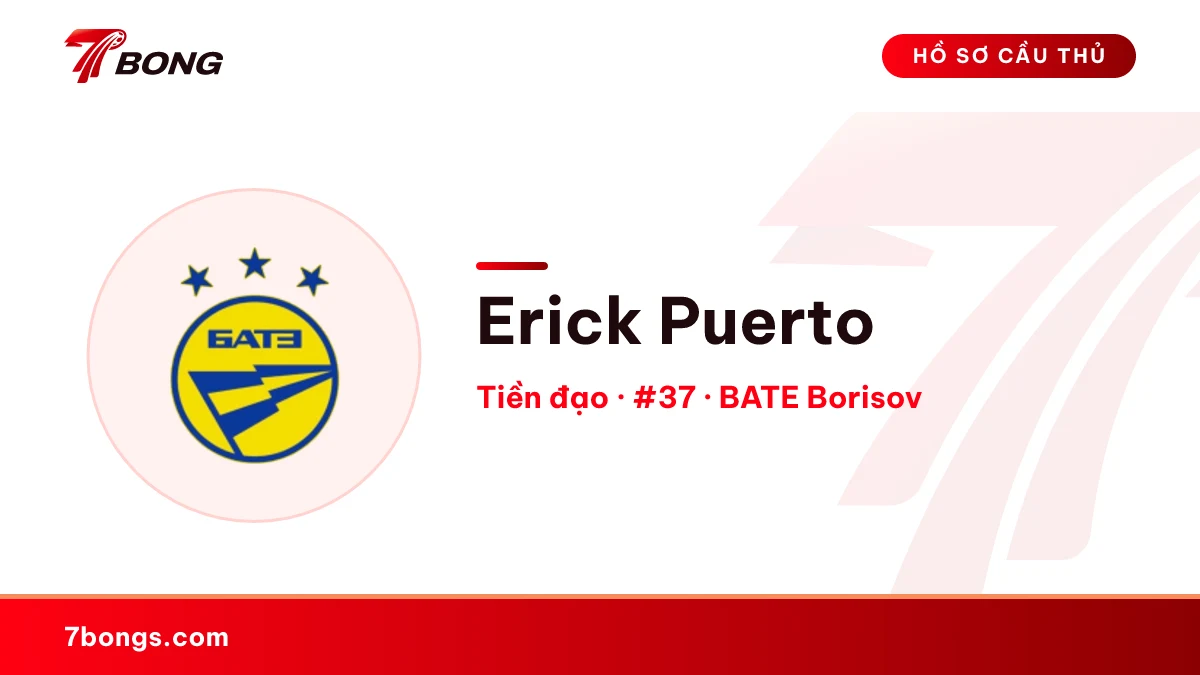 Erick Puerto — BATE Borisov