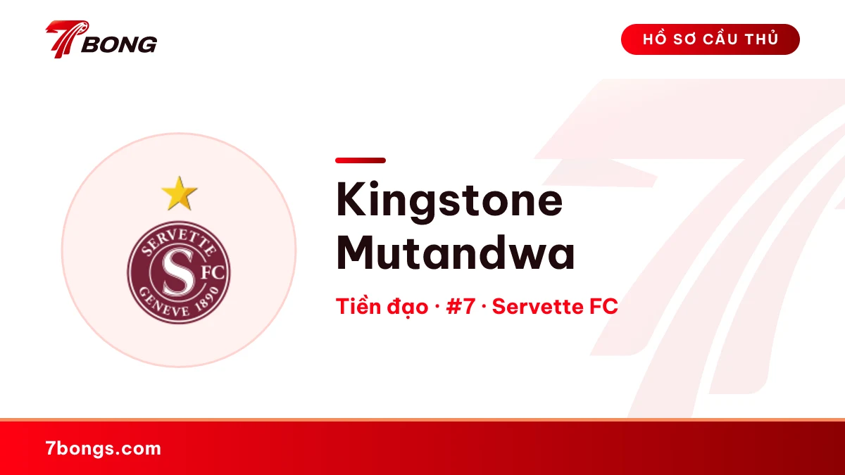 Kingstone Mutandwa — Servette FC