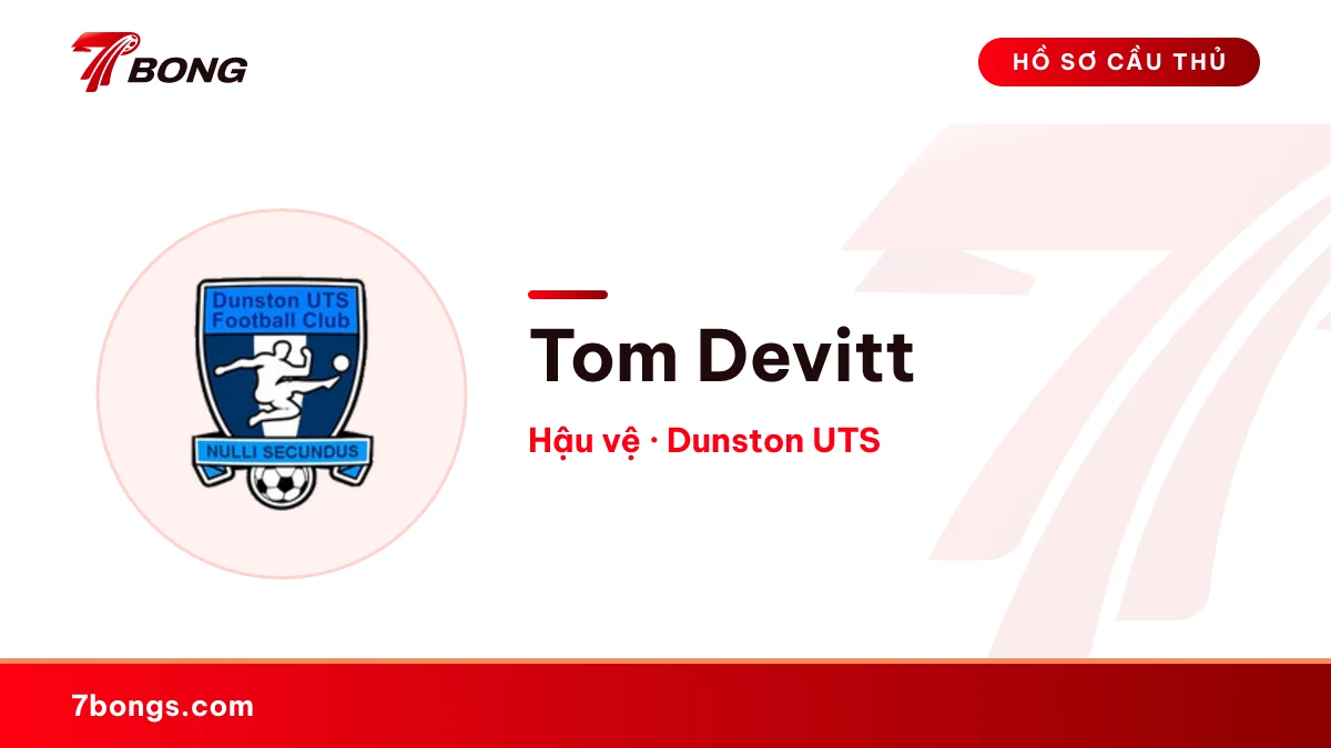 Tom Devitt — Dunston UTS