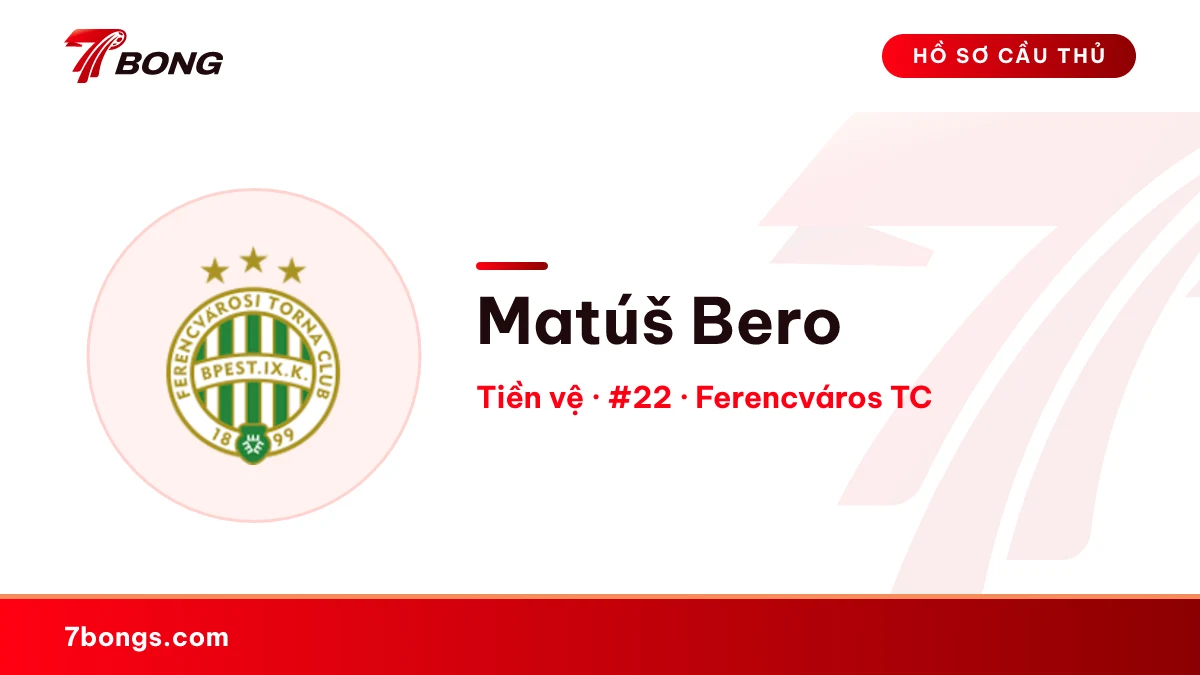 Matúš Bero — Ferencváros TC