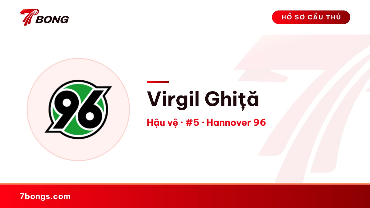 Virgil Ghiță — Hannover 96
