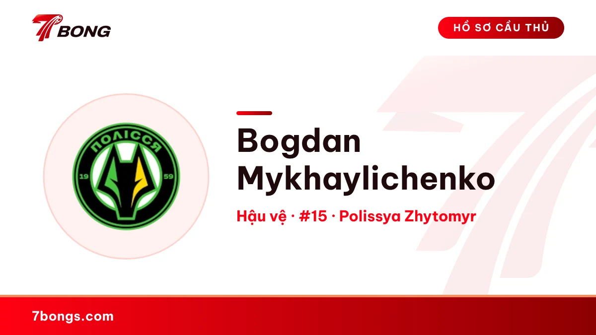 Bogdan Mykhaylichenko — Polissya Zhytomyr