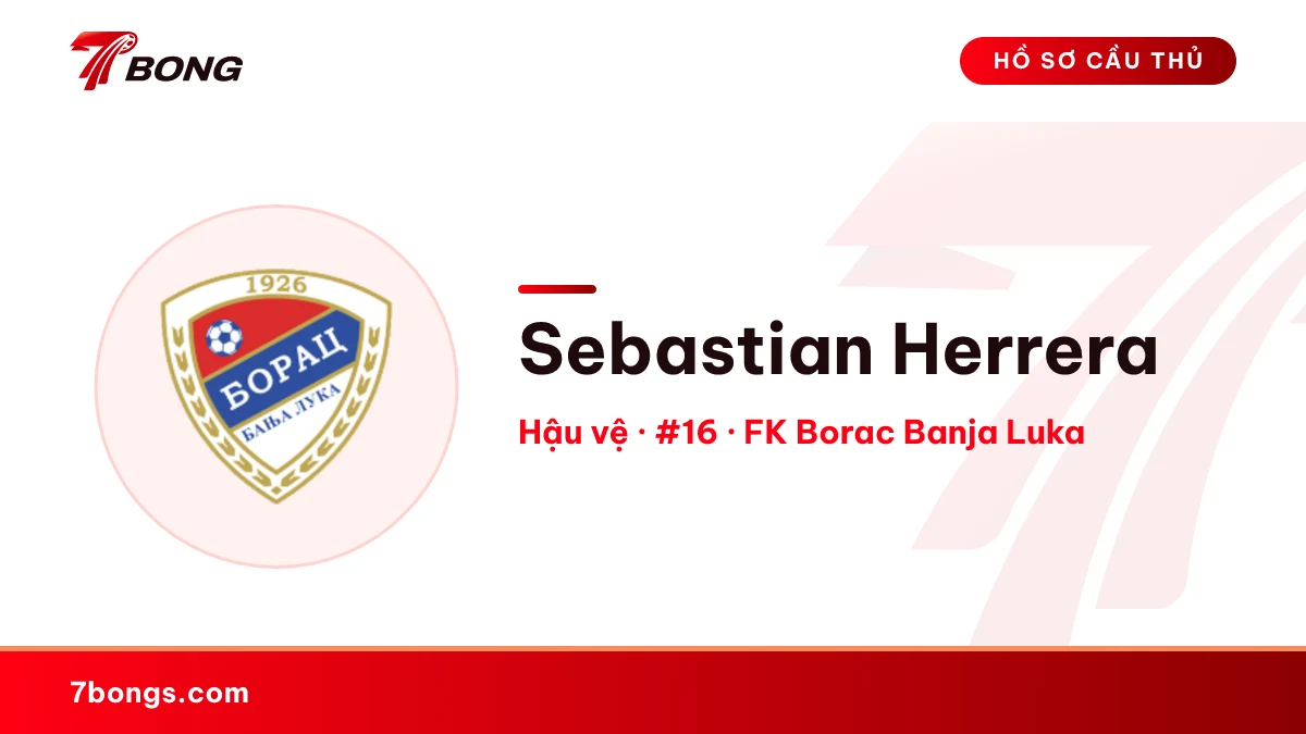 Sebastian Herrera — FK Borac Banja Luka